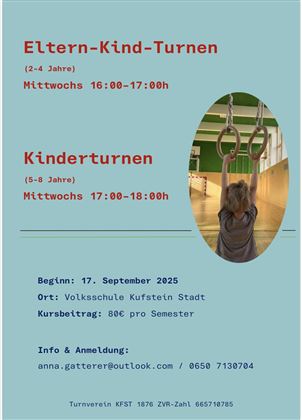 Kinder-Eltern Turnen