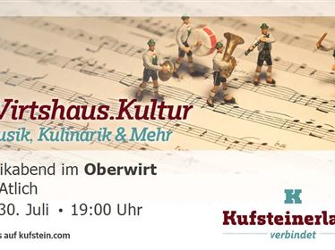 Wirtshaus.Kultur -  Musikabend im Oberwirt