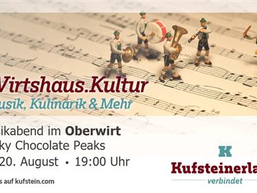 Wirtshaus.Kultur -  Musikabend im Oberwirt