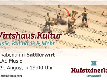 Wirtshaus.Kultur -  Musikabend im Sattlerwirt