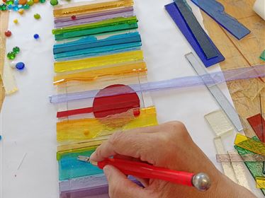 "Licht und Farbe" - Atelierfest am Festungsberg