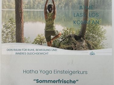 Yoga Einsteigerkurs "Sommerfrische"