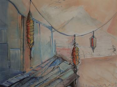 AUSSTELLUNG: CLEMENS KALETSCH "UNBEKANNTE GESCHICHTEN". MALEREI & ZEICHNUNGEN