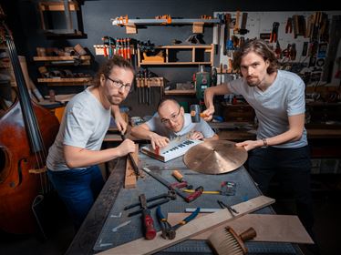 Konzert mit dem Full Crimp Jazz Trio
