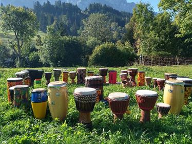 Gemeinsam im Rhytmus - Trommelworkshop
