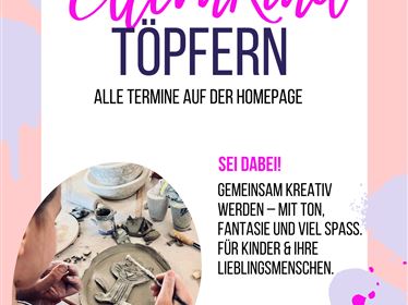 Eltern Kind Töpfern