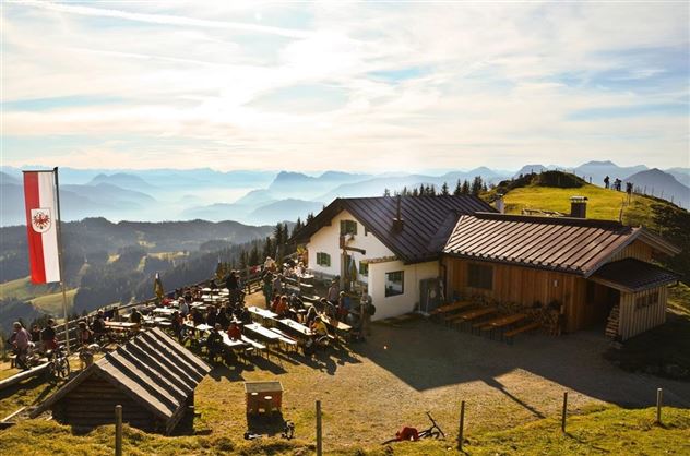 Altkaser Alm mit Aussicht