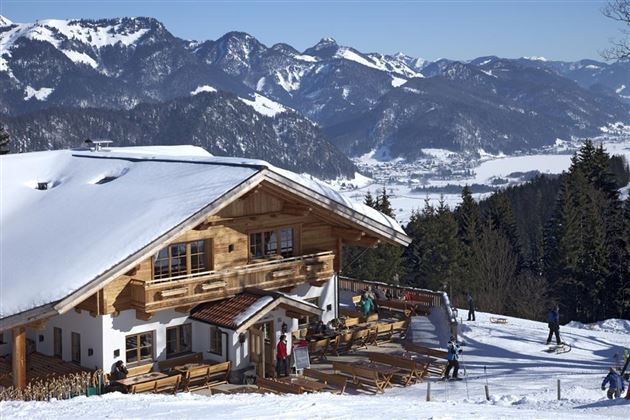 Aschigneralm Ebbs Winteransicht