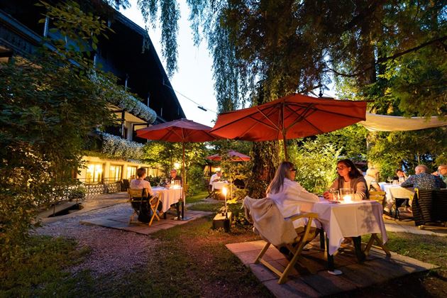 Dinner im Garten Unterwirt