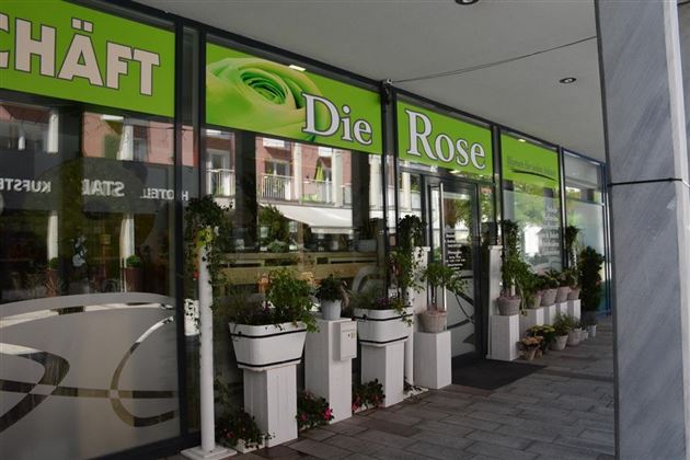 Blumengeschäft Die Rose Kufstein Außenansicht