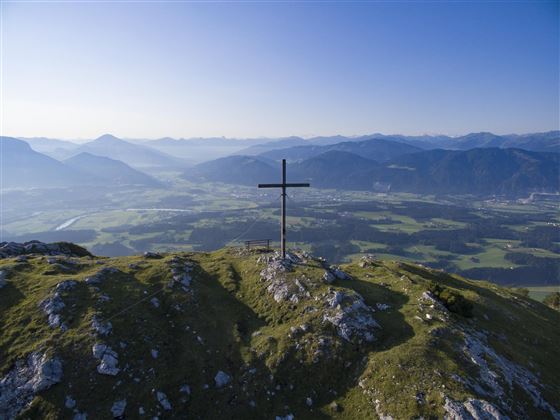 Buchacker Alm Aussicht Kreuz