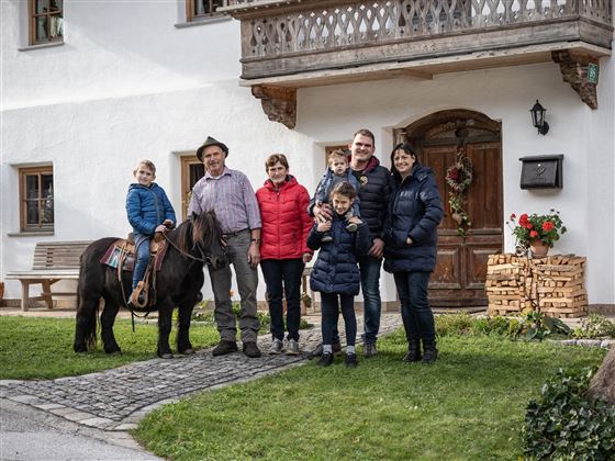 Familie Kolland Kalkschmiedhof Ebbs