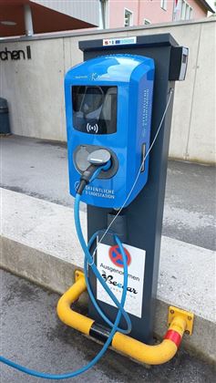 Kindergarten Sparchen E-Ladestation