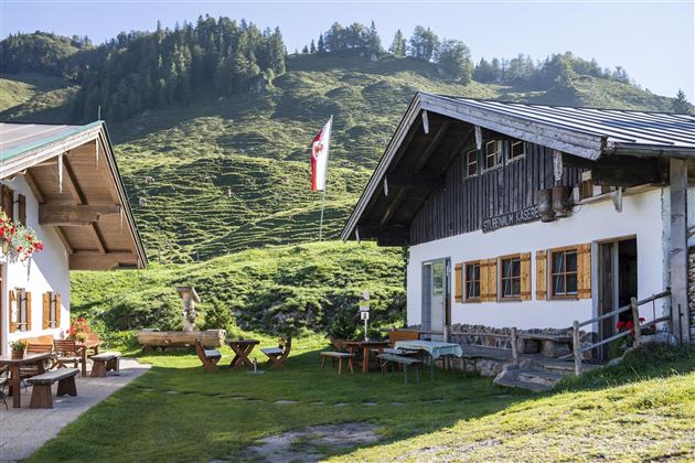 Stubenaln Almhütte Ansicht