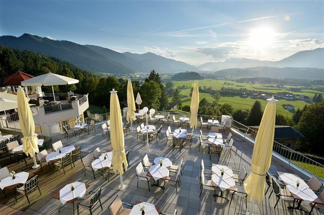 Terrasse mit Aussicht