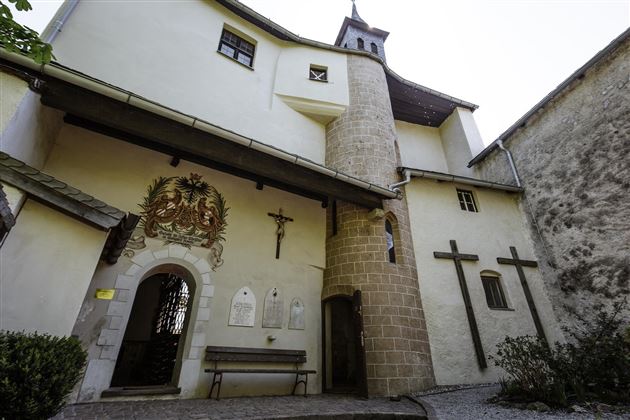 Thierberg Kapelle Kufstein Eingang