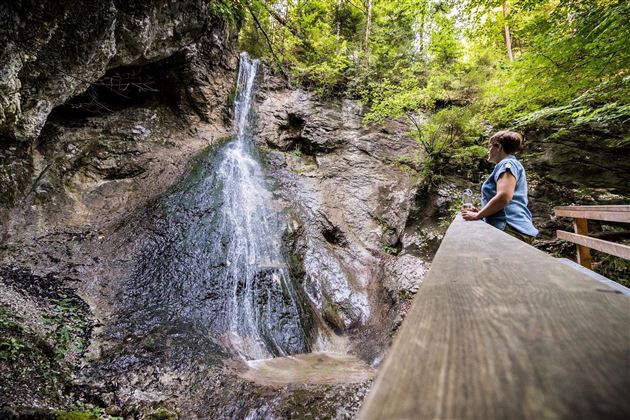 Wasserfall Bad Häring Ansicht