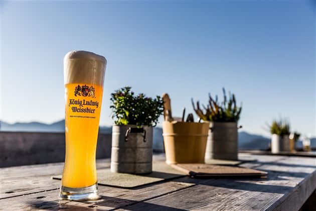 Weinbergerhaus Brentenjoch Wilder Kaiser Bier