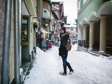 Altstadt mit Schnee