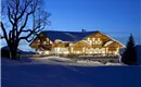 Aschingeralm im Winter Abends